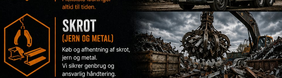 Skrot, jern og metal